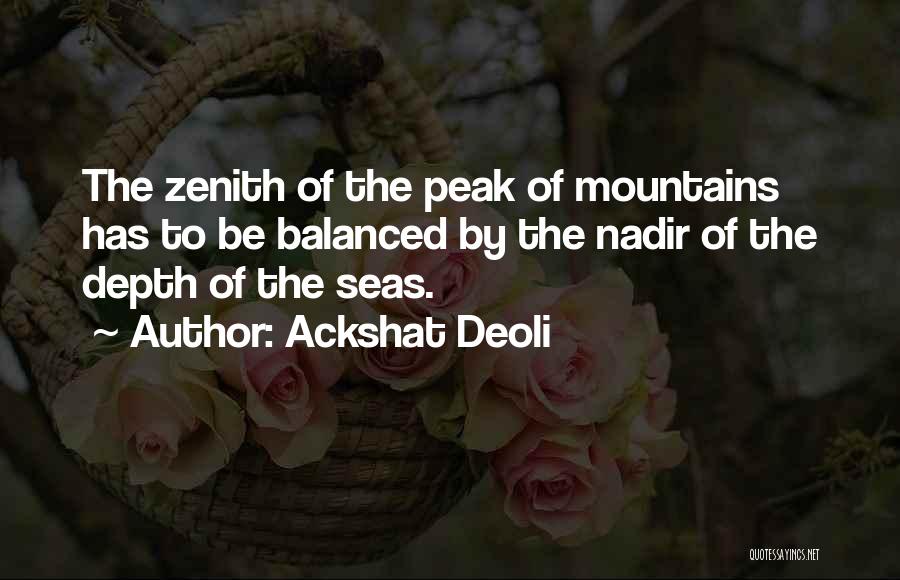 Nadir Quotes By Ackshat Deoli