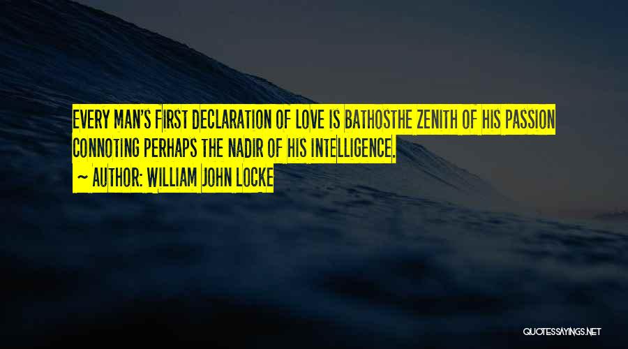 Nadir Quotes By William John Locke