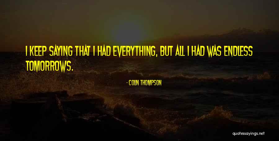 Nafsikas Garden Quotes By Colin Thompson