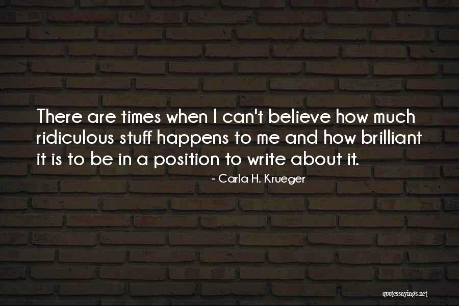 Nagashree Seetharamu Quotes By Carla H. Krueger Nagashree Seetharamu Quotes By Carla H. Krueger