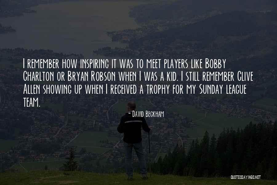 Nagathihalli Quotes By David Beckham Nagathihalli Quotes By David Beckham