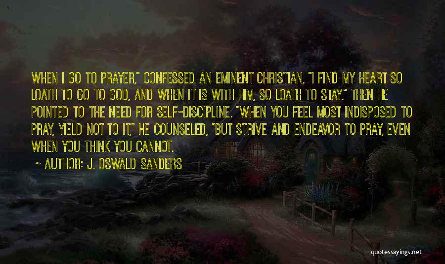 Nagatoshi Farm Quotes By J. Oswald Sanders