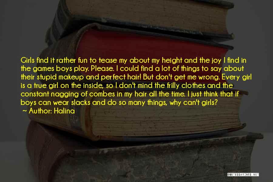 Nagging Quotes By Halina