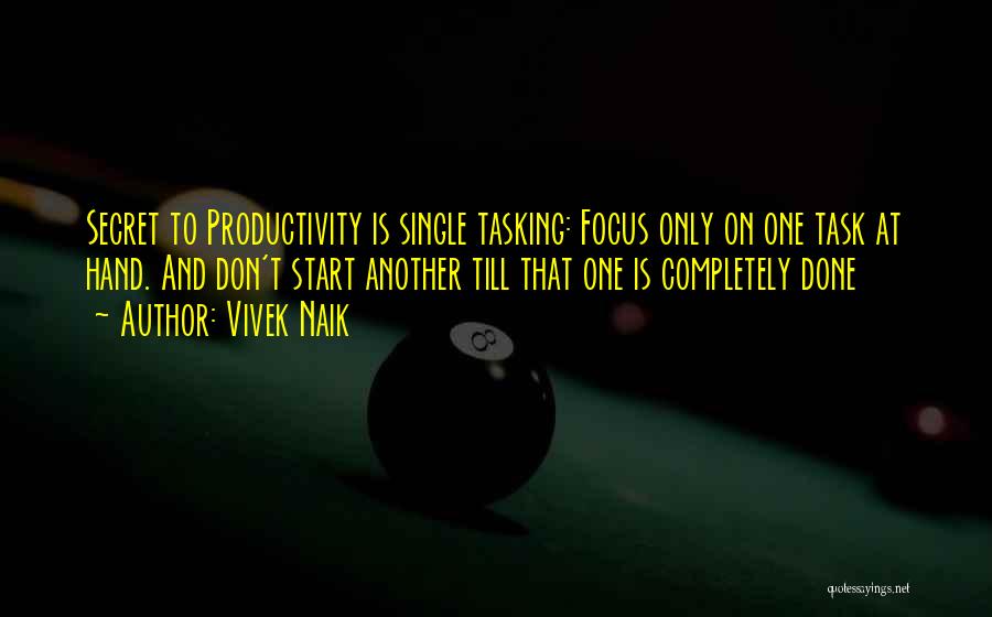 Naik Quotes By Vivek Naik