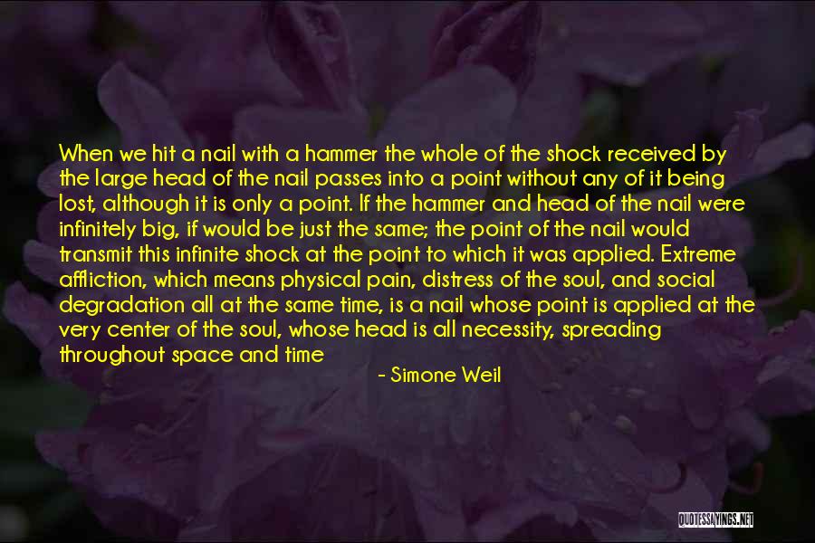 Nail And Hammer Quotes By Simone Weil Nail And Hammer Quotes By Simone Weil