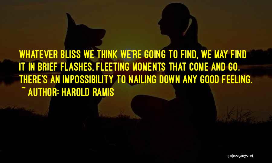 Nailing It Quotes By Harold Ramis