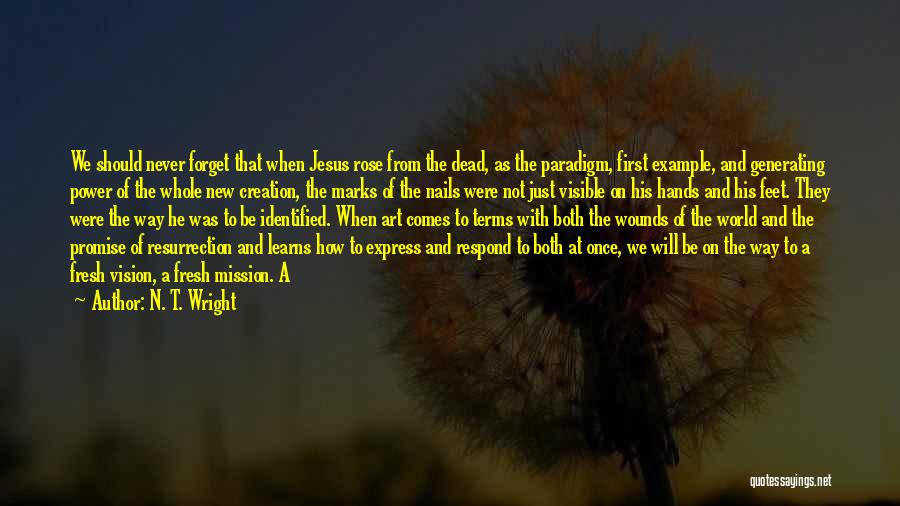 Nails Quotes By N. T. Wright