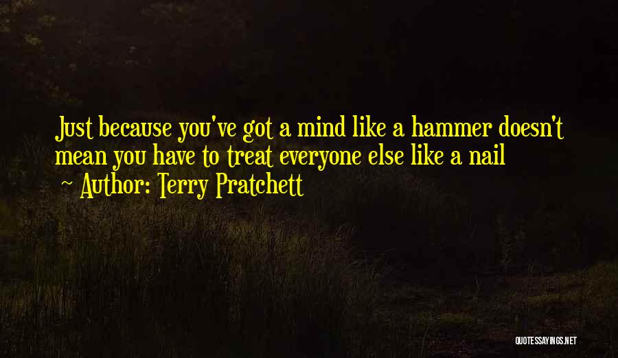 Nails Quotes By Terry Pratchett