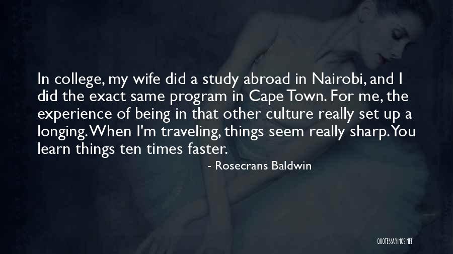 Nairobi Quotes By Rosecrans Baldwin