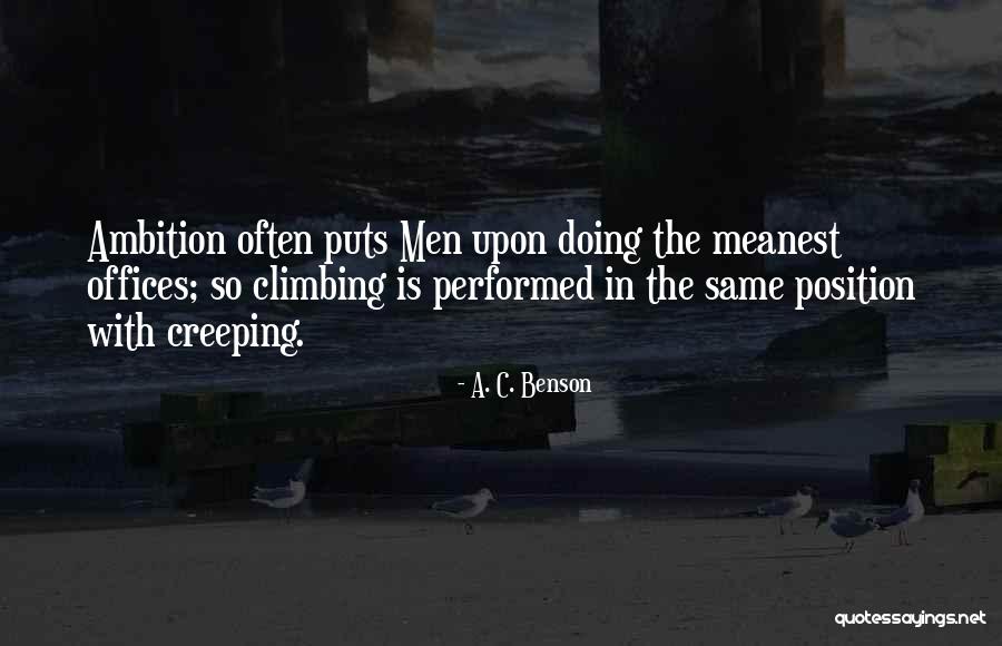 Najboljem Teci Quotes By A. C. Benson Najboljem Teci Quotes By A. C. Benson