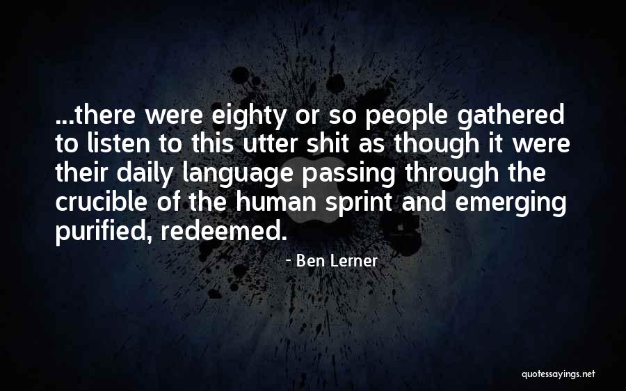 Nakakaawa Naman Quotes By Ben Lerner Nakakaawa Naman Quotes By Ben Lerner