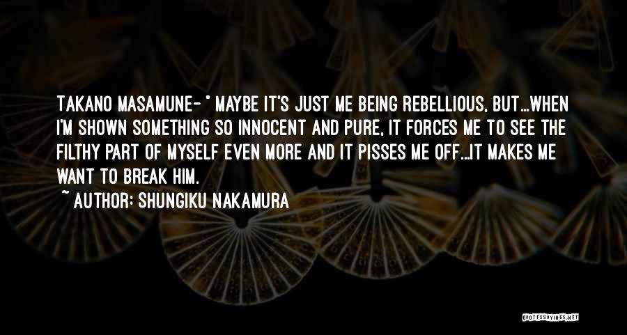 Nakamura Quotes By Shungiku Nakamura