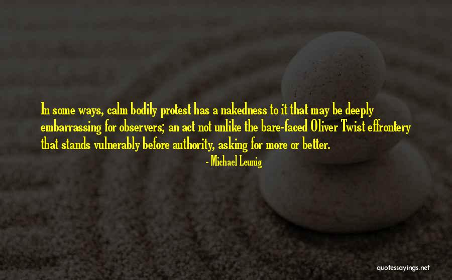 Nakedness Quotes By Michael Leunig Nakedness Quotes By Michael Leunig