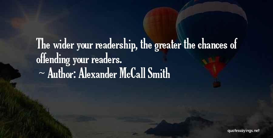 Nakoa Carlsbad Quotes By Alexander McCall Smith