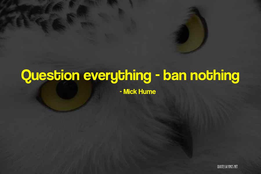 Nallandavar Quotes By Mick Hume Nallandavar Quotes By Mick Hume