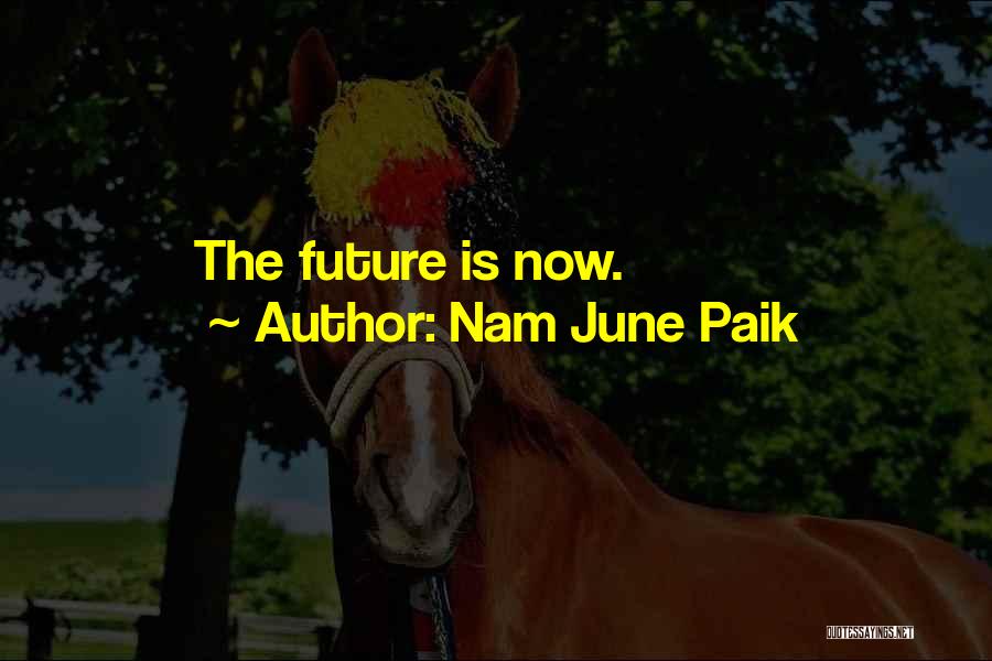 Nam June Paik Quotes 222895