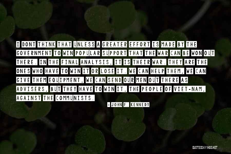Nam Nam Quotes By John F. Kennedy Nam Nam Quotes By John F. Kennedy
