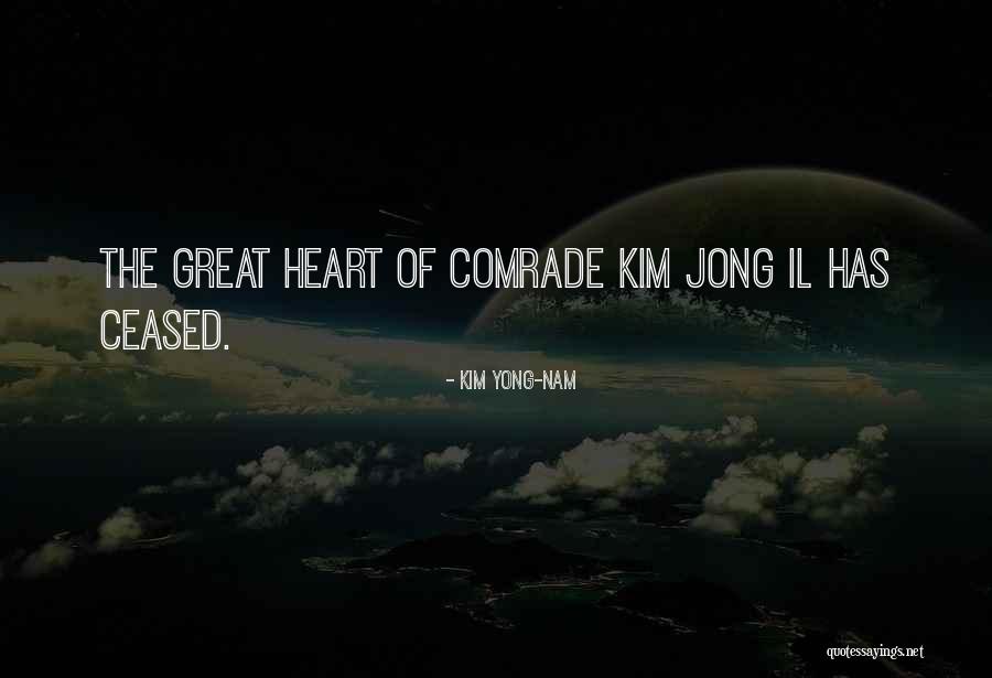 Nam Nam Quotes By Kim Yong-nam Nam Nam Quotes By Kim Yong-nam
