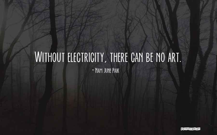 Nam Nam Quotes By Nam June Paik