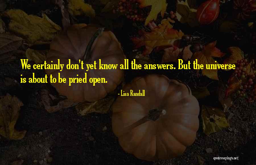Namatovu Brenda Quotes By Lisa Randall Namatovu Brenda Quotes By Lisa Randall