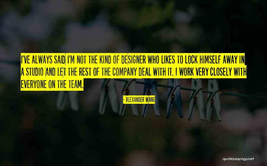 Namazie Sherman Quotes By Alexander Wang Namazie Sherman Quotes By Alexander Wang