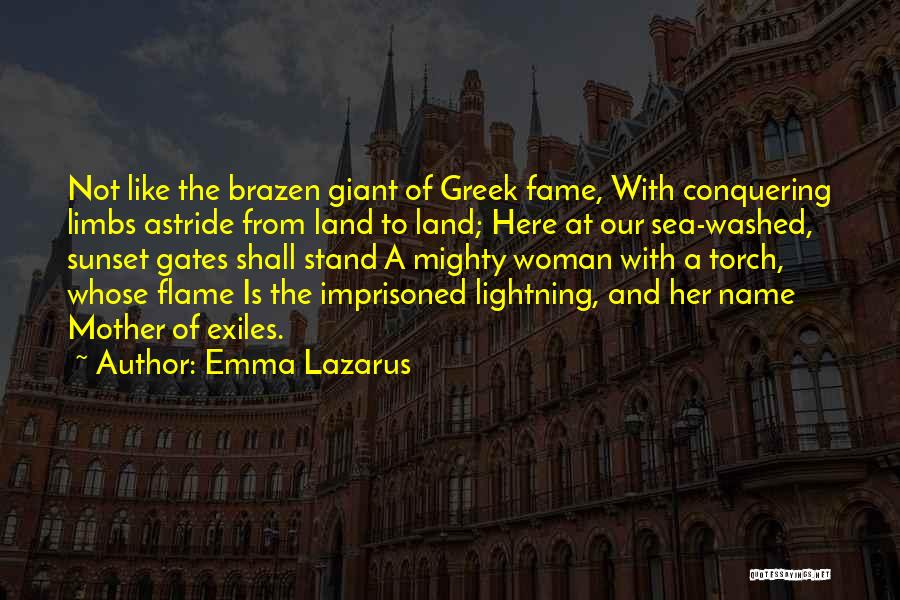 Name And Fame Quotes By Emma Lazarus