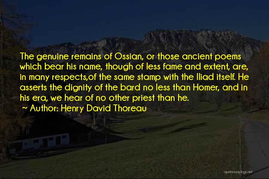 Name And Fame Quotes By Henry David Thoreau