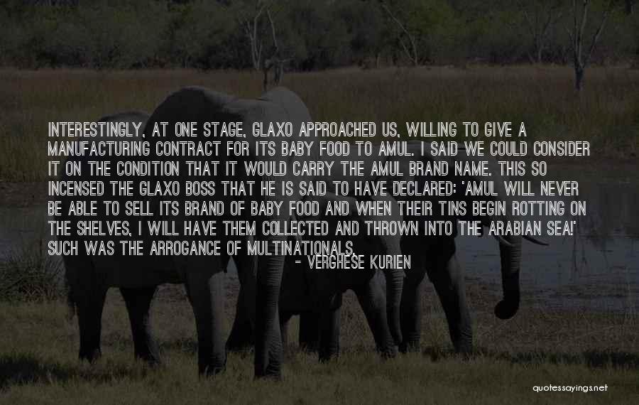Name Brand Quotes By Verghese Kurien Name Brand Quotes By Verghese Kurien