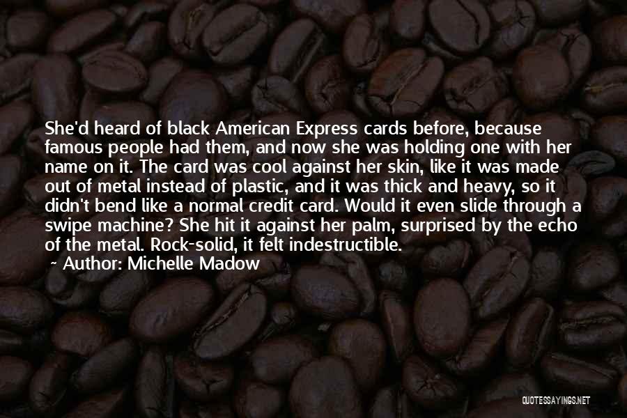 Name Card Quotes By Michelle Madow