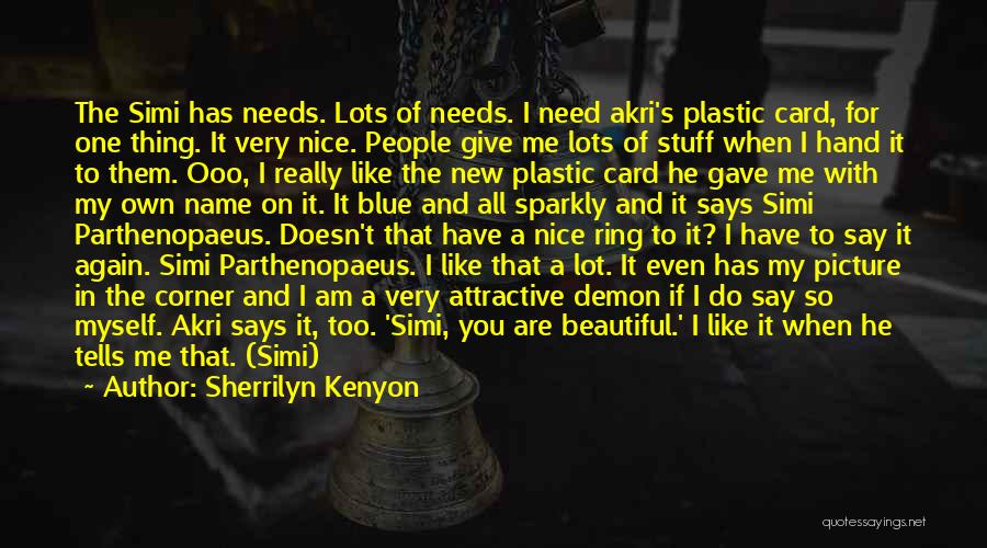 Name Card Quotes By Sherrilyn Kenyon