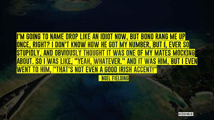 Name Drop Quotes By Noel Fielding Name Drop Quotes By Noel Fielding