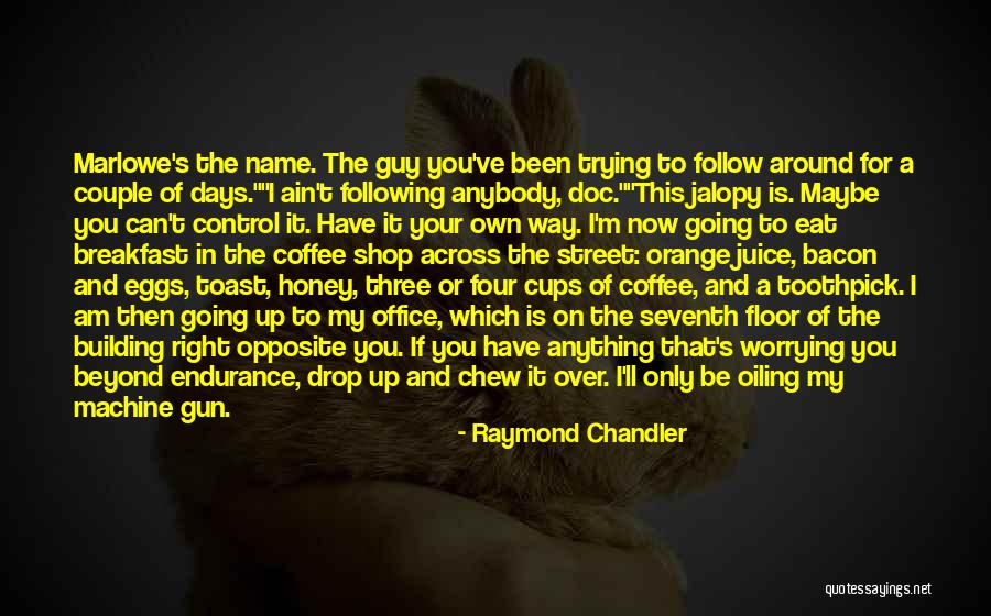 Name Drop Quotes By Raymond Chandler Name Drop Quotes By Raymond Chandler