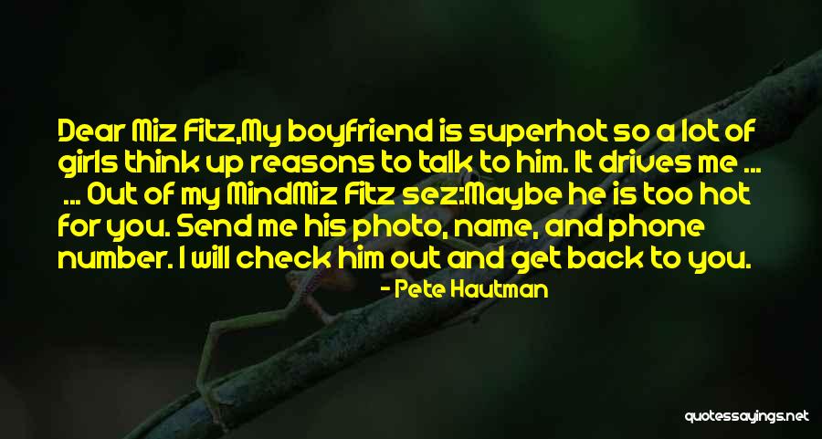 Name For Girls Quotes By Pete Hautman Name For Girls Quotes By Pete Hautman