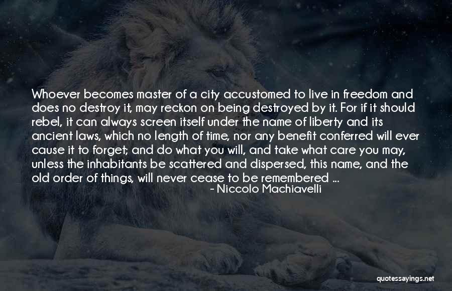 Name For Old Quotes By Niccolo Machiavelli Name For Old Quotes By Niccolo Machiavelli