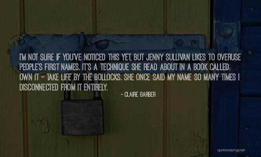 Name Jenny Quotes By Claire Garber Name Jenny Quotes By Claire Garber