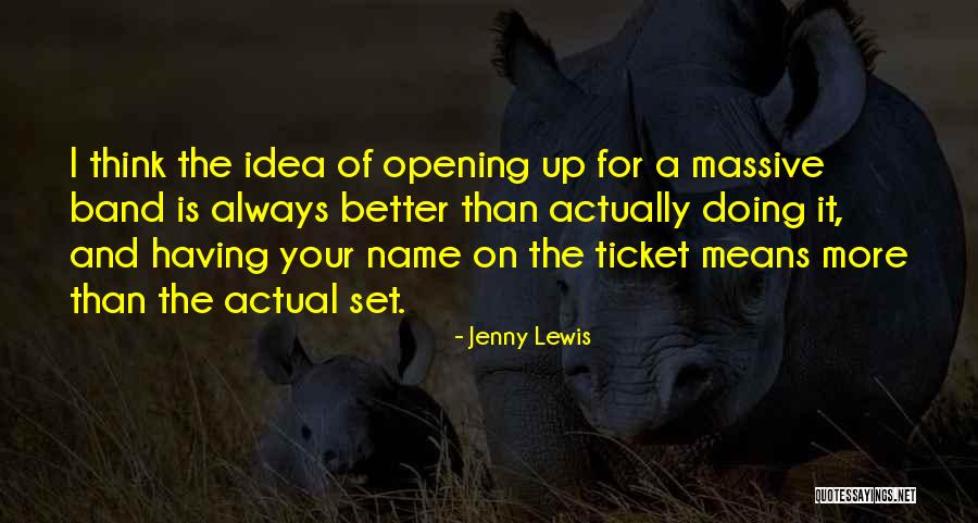 Name Jenny Quotes By Jenny Lewis Name Jenny Quotes By Jenny Lewis