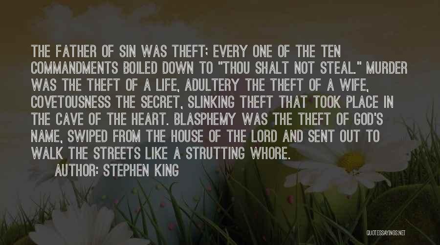 Name Of The Father Quotes By Stephen King