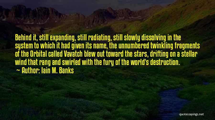 Name Of Wind Quotes By Iain M. Banks