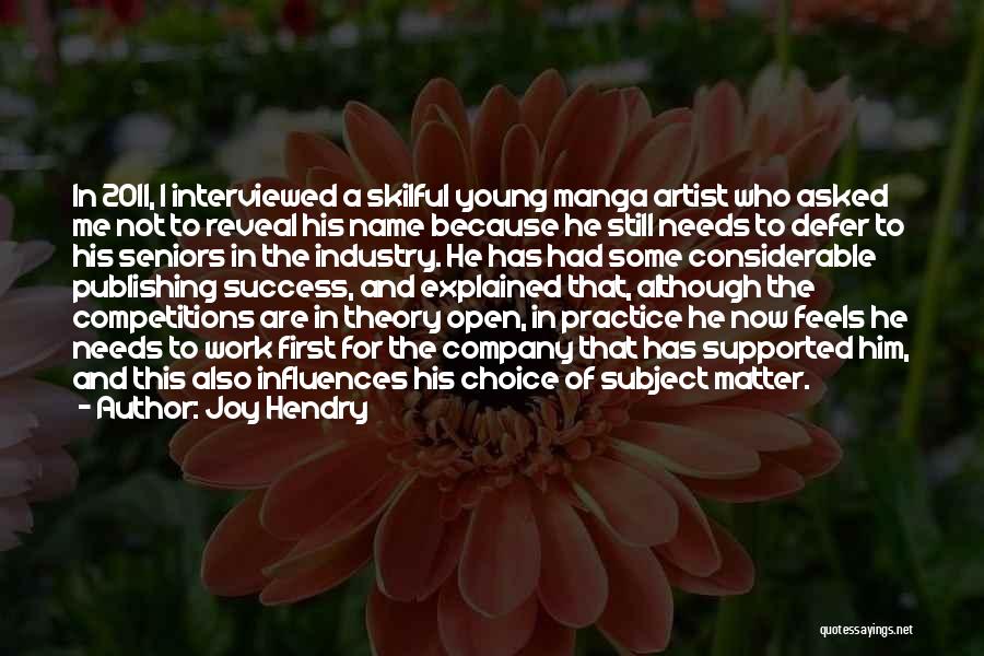 Name Reveal Quotes By Joy Hendry