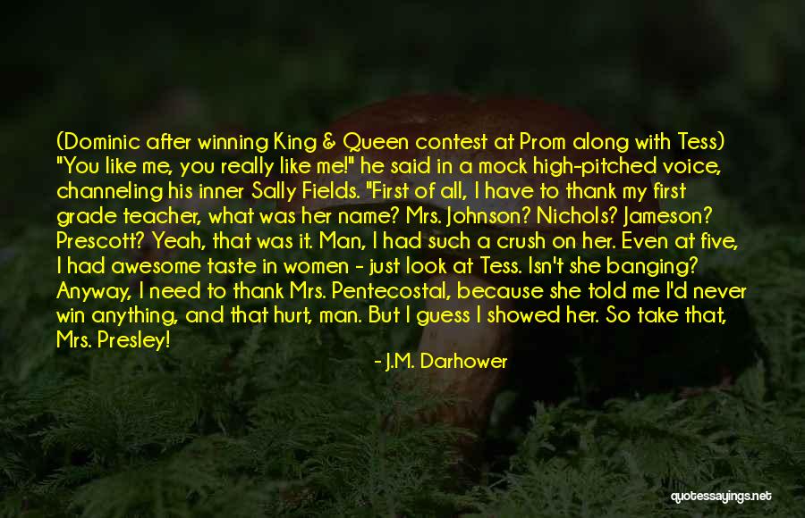 Name Sally Quotes By J.M. Darhower Name Sally Quotes By J.M. Darhower