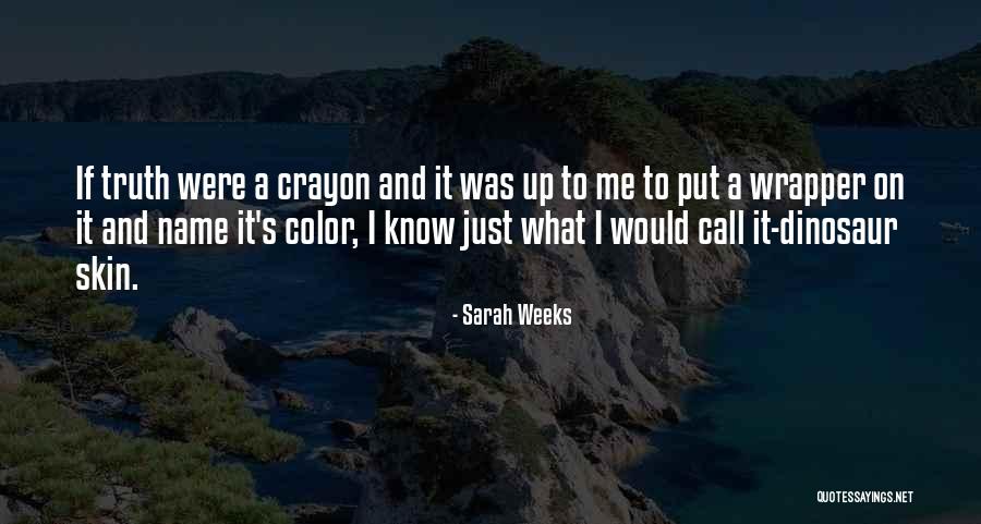 Name Sarah Quotes By Sarah Weeks Name Sarah Quotes By Sarah Weeks