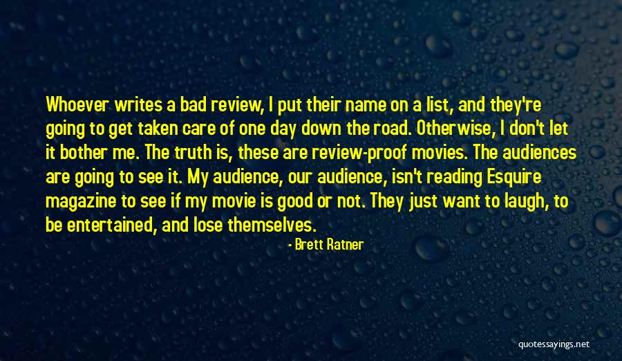 Name The Movie Quotes By Brett Ratner Name The Movie Quotes By Brett Ratner