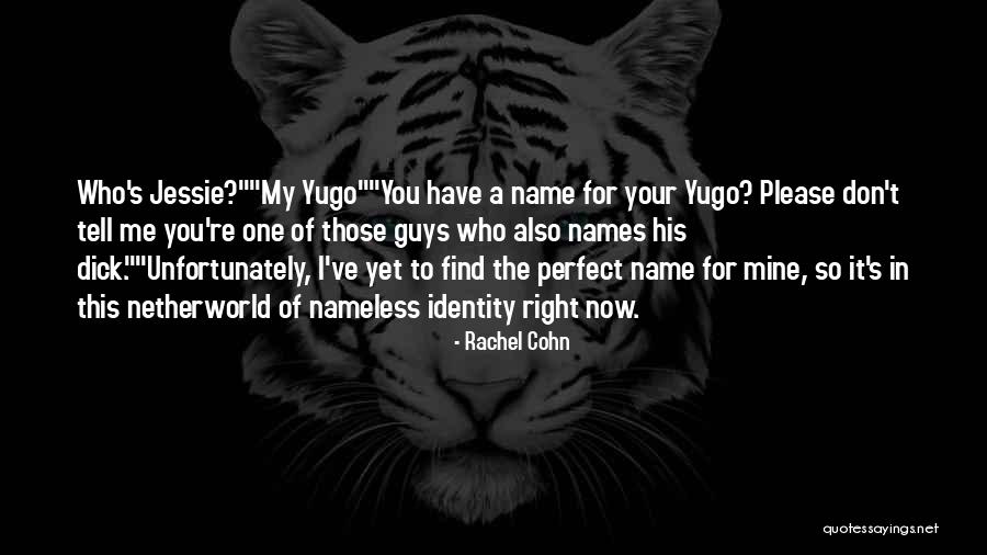Nameless Love Quotes By Rachel Cohn Nameless Love Quotes By Rachel Cohn