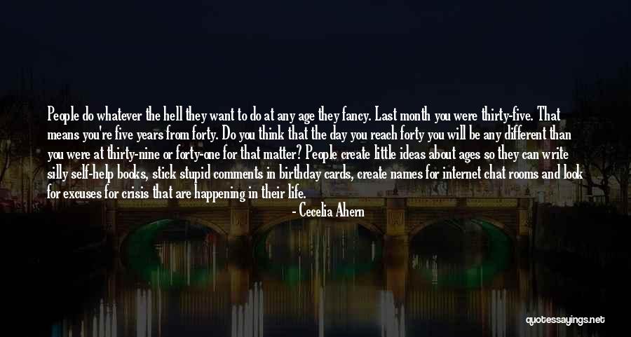 Names Day Quotes By Cecelia Ahern