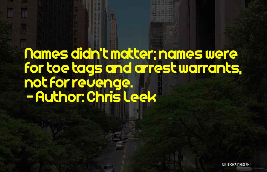 Names For Quotes By Chris Leek