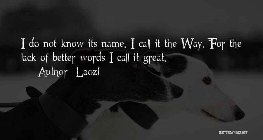 Names For Quotes By Laozi