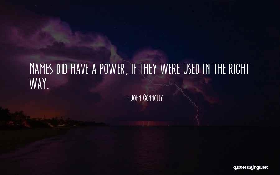 Names Used In Quotes By John Connolly Names Used In Quotes By John Connolly