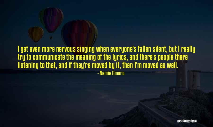 Namie Amuro Quotes 240634 Namie Amuro Quotes 240634