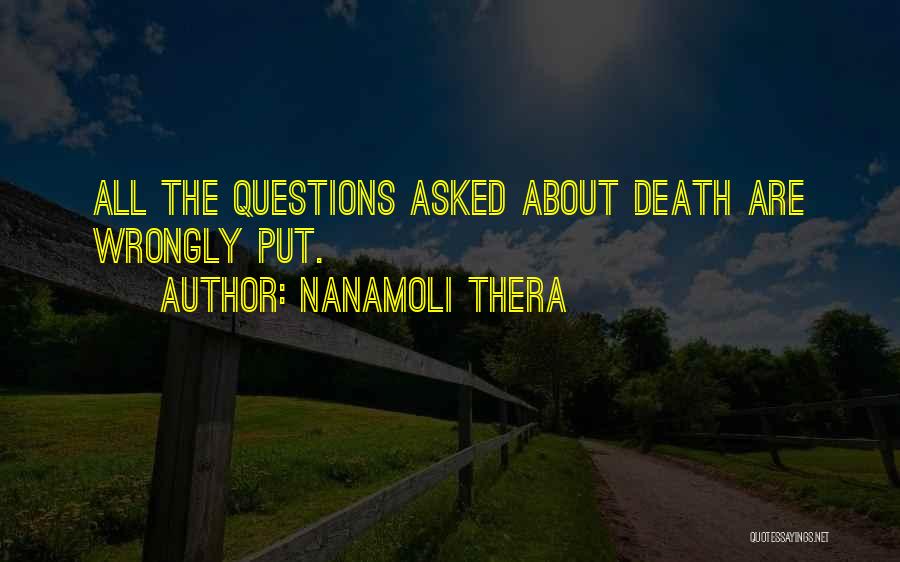 Nanamoli Thera Quotes 1346751