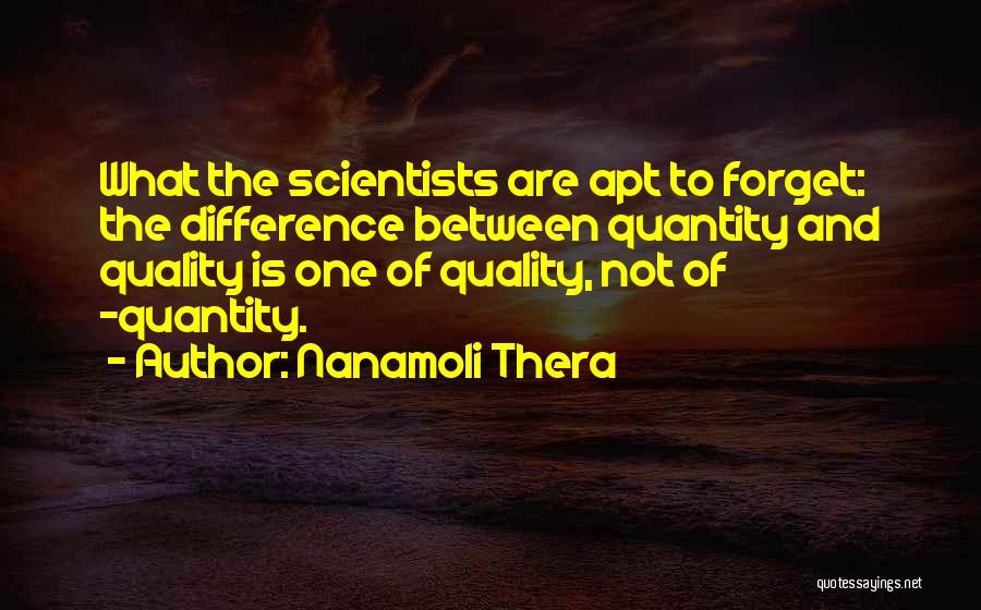 Nanamoli Thera Quotes 1857251